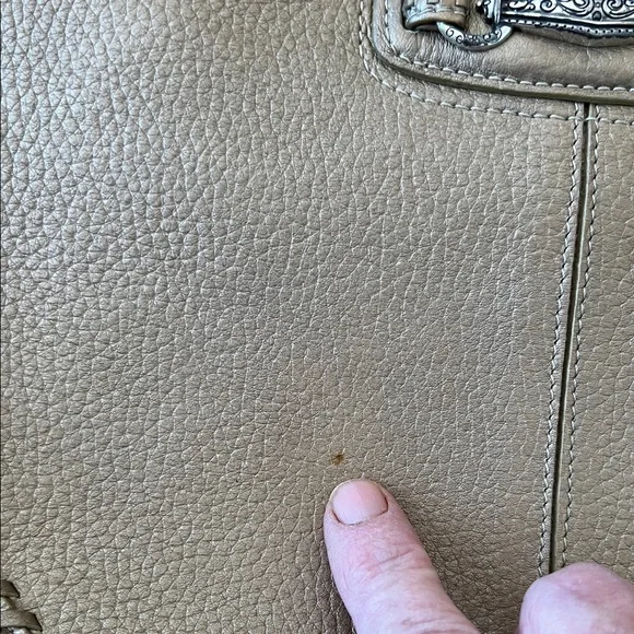 Brighton Tan Leather Shoulder - Picture 2 of 11